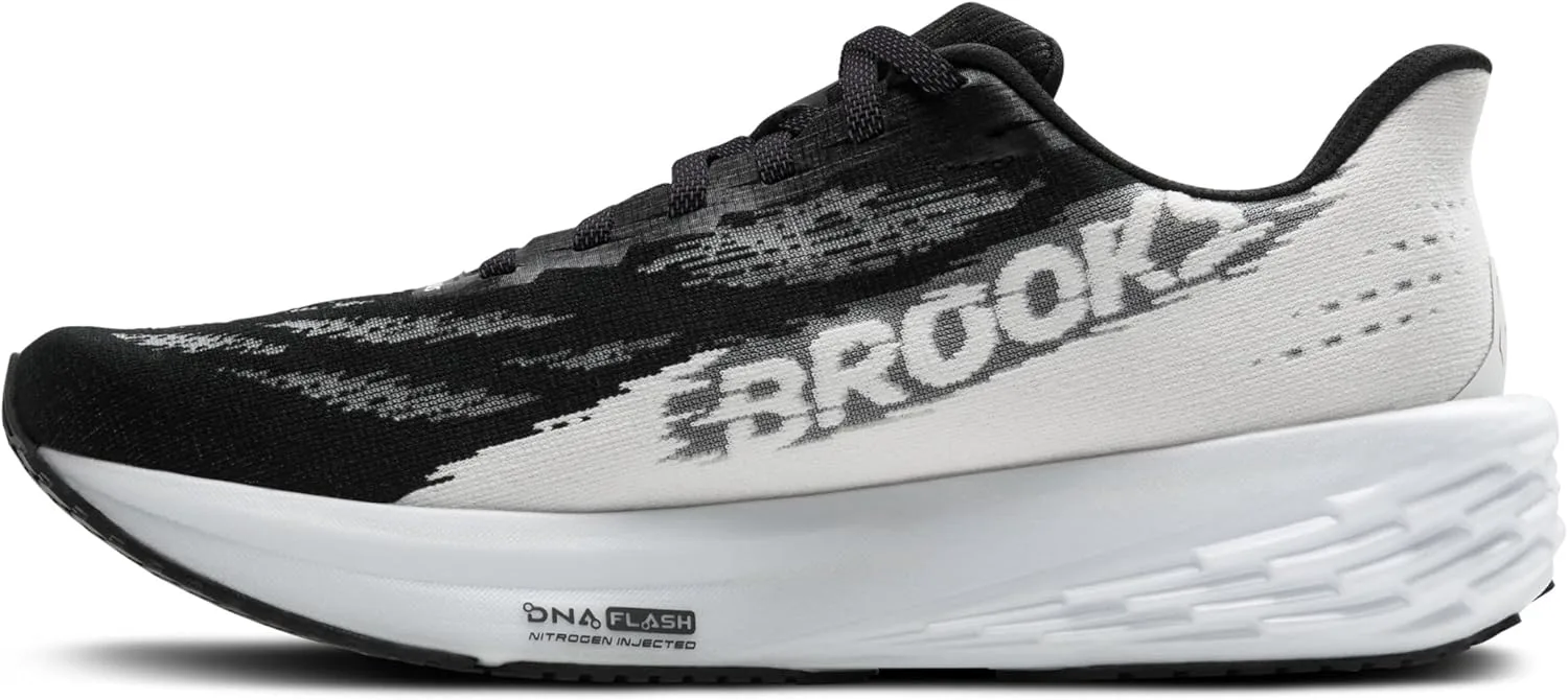 

Мужские нейтральные беговые кроссовки Brooks Launch 11, черно-белый