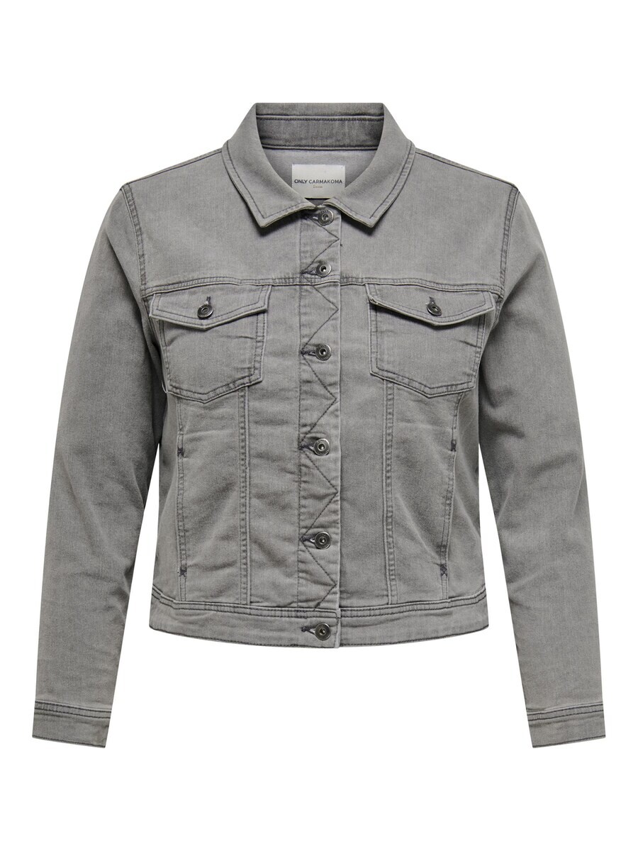 

Всесезонная куртка ONLY Carmakoma Between-Season Jacket Wespa, серый