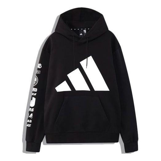 

Толстовка Men's adidas Athletics Pack Casual Sports Drawstring Pullover Black, черный