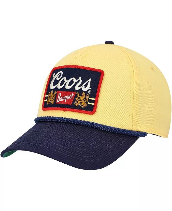 

Мужская регулируемая шляпа желто-синего цвета Coors Roscoe American Needle, желтый