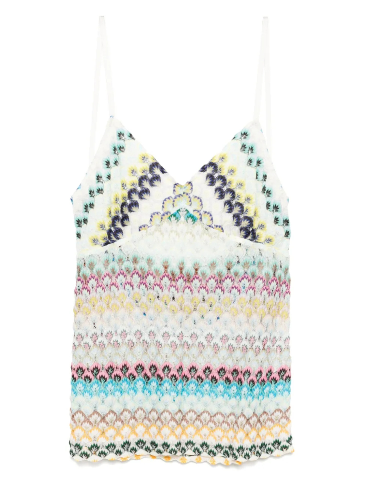 

Майка Missoni с зигзагообразным узором, синий