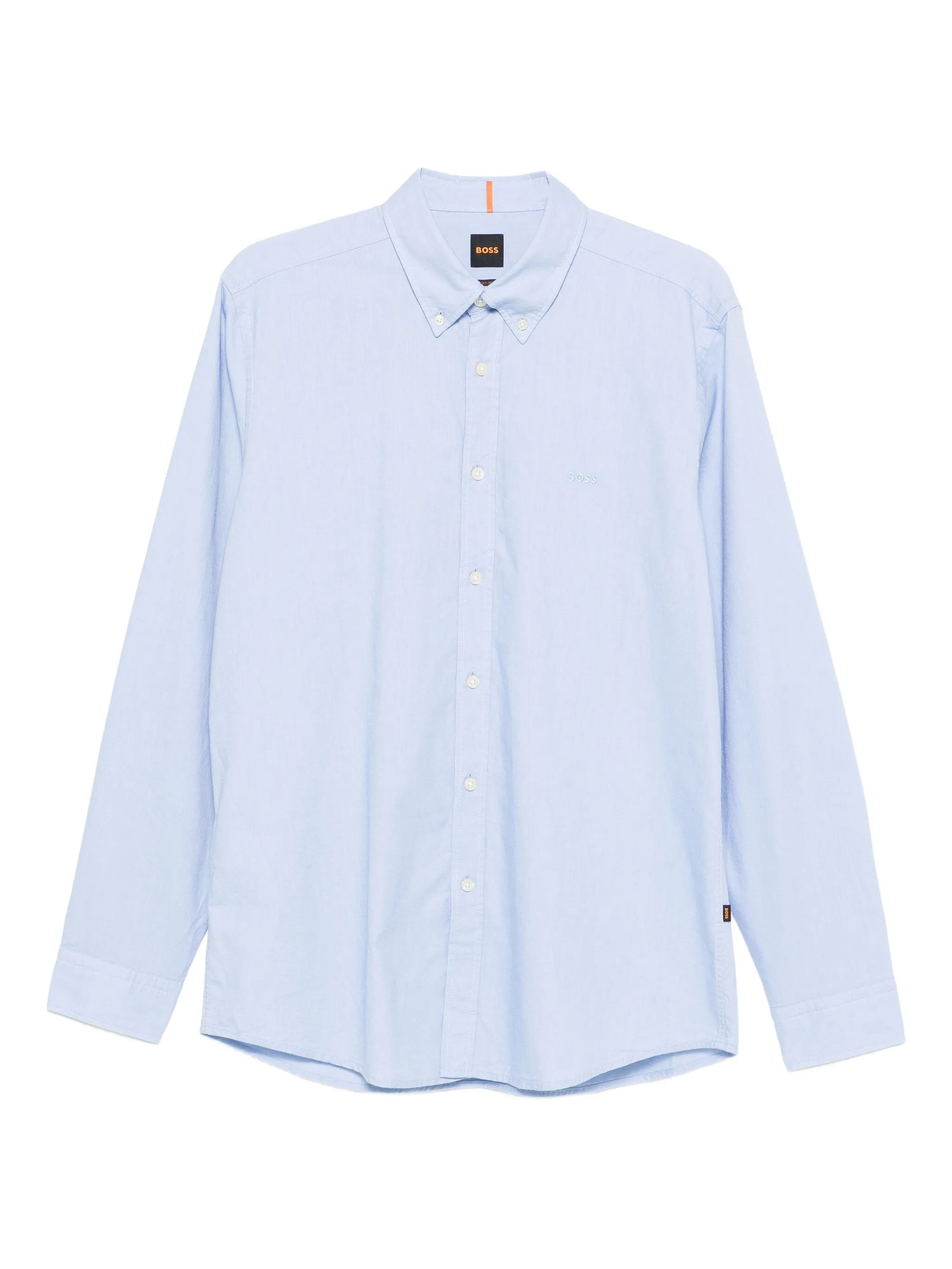 

Рубашка с длинными рукавами Boss, синий