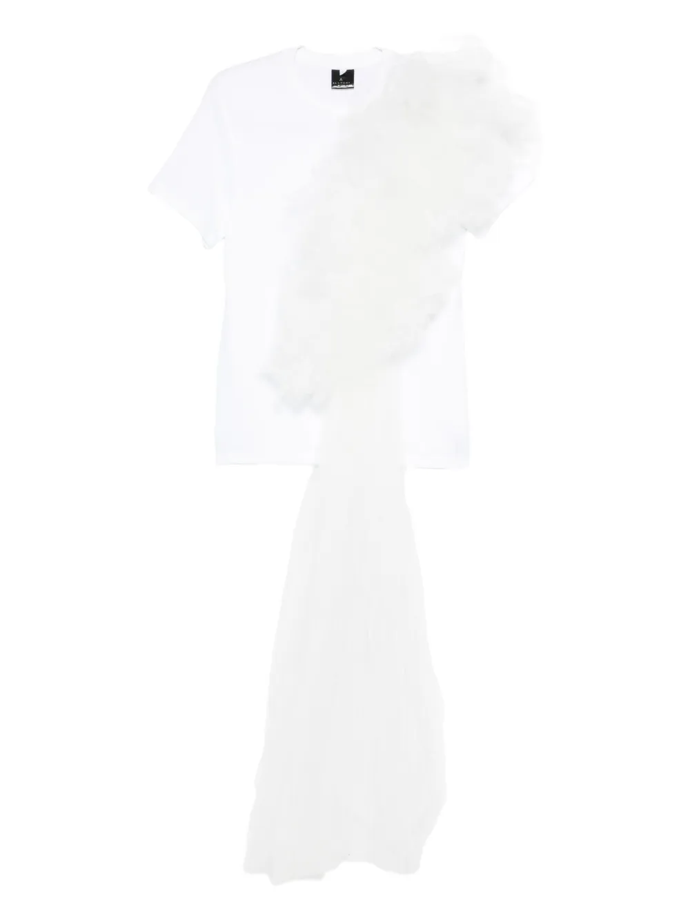 

Футболка с оборками Alchemy, белый