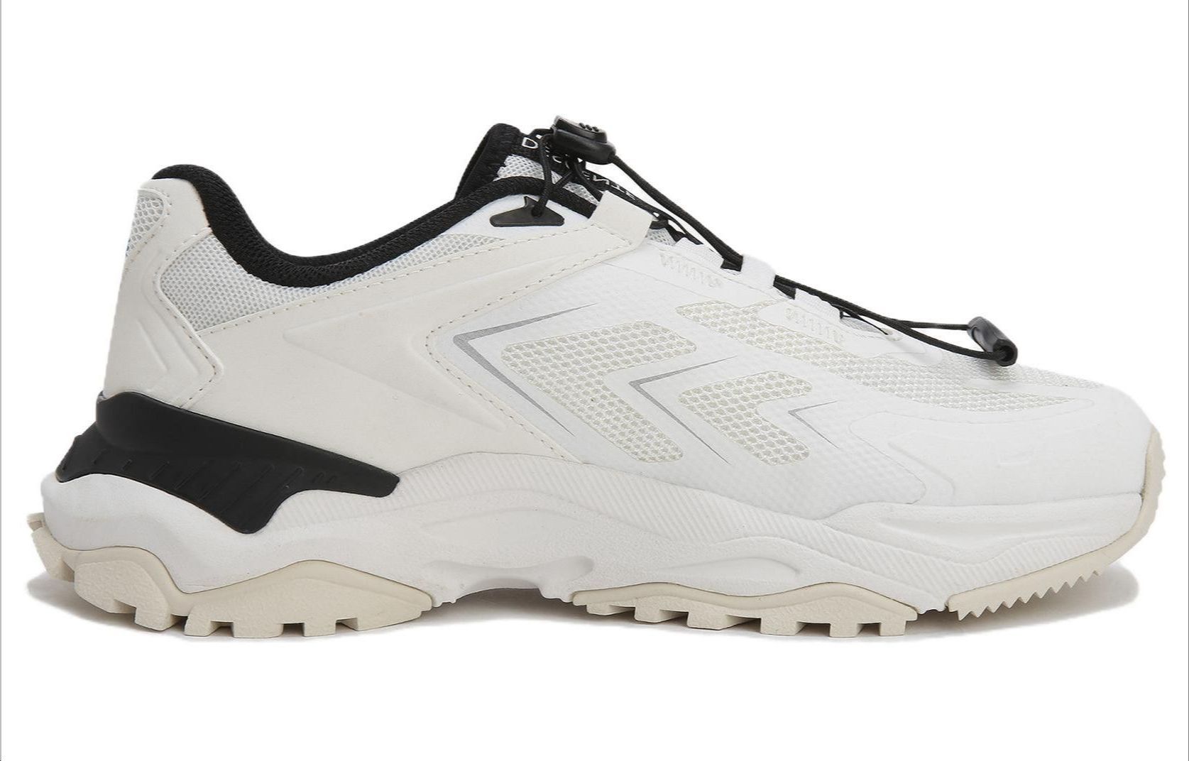 DESCENTE Blackcomb V2 Cushioning, износостойкие низкие повседневные кроссовки Unisex белые черные — фото 3