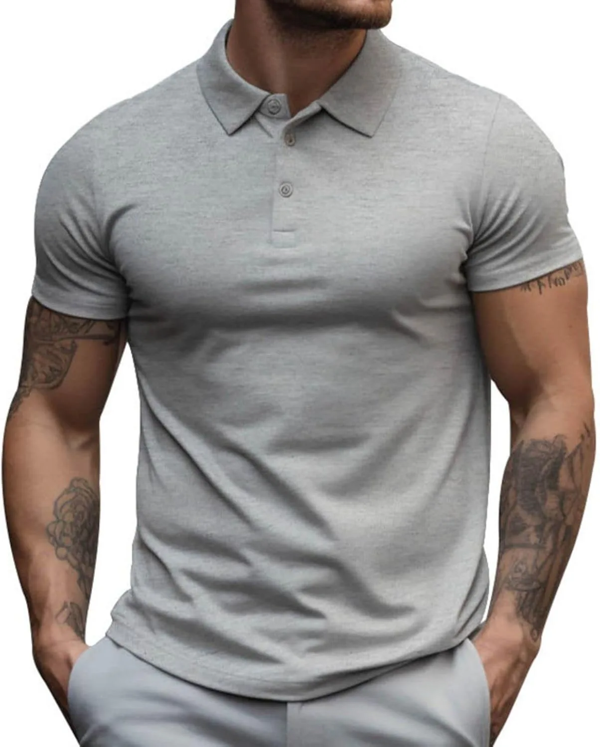 

Мужская поло с коротким рукавом Midweight, Moisture Wicking Wankang