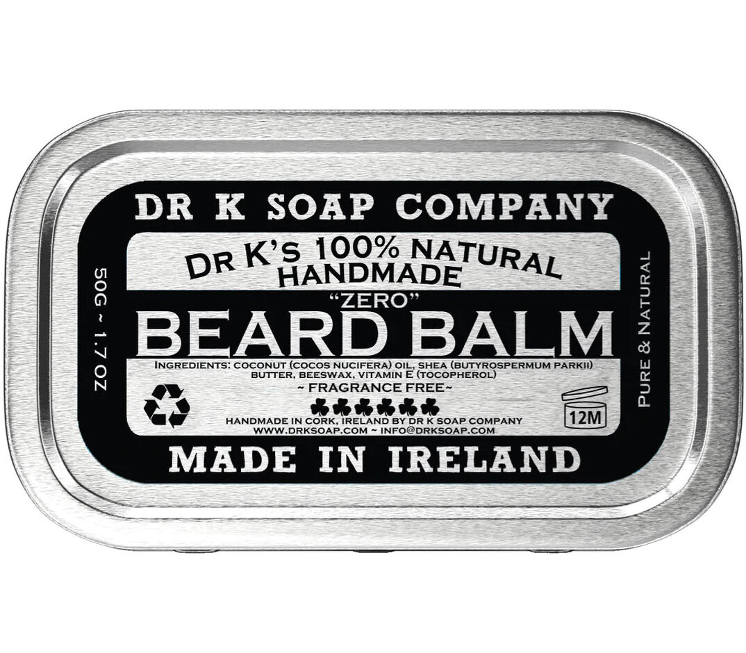 

Dr K Soap, Beard Balm Zero, бальзам для бороды без запаха, 50 г Dr K Soap Company