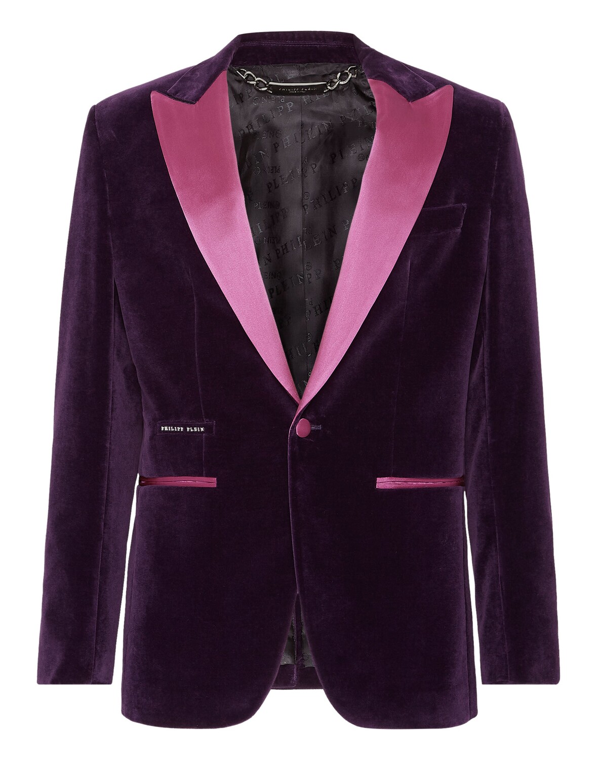 

Блейзер Лорд Фит Philipp Plein, фиолетовый