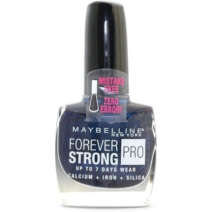 

Gemey Maybelline Forever Strong Pro 650 Лак для ногтей Midnight Blue 10 мл, Maybelline New York