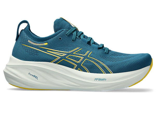 Кроссовки gel-nimbus 26 neutral cushioned running shoes 'teal' Asics, мультиколор — фото 2