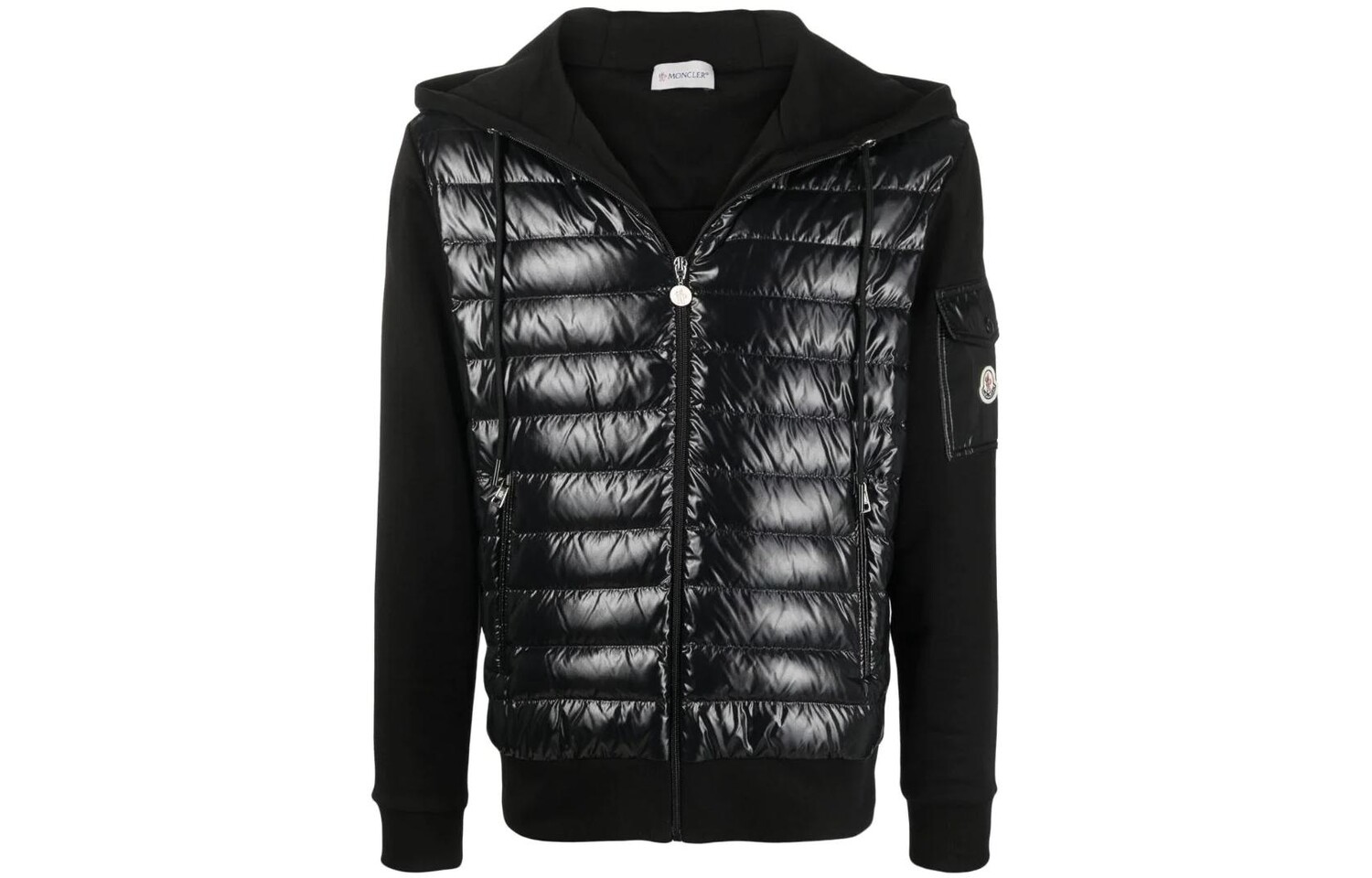 

Пуховик мужской черный Moncler
