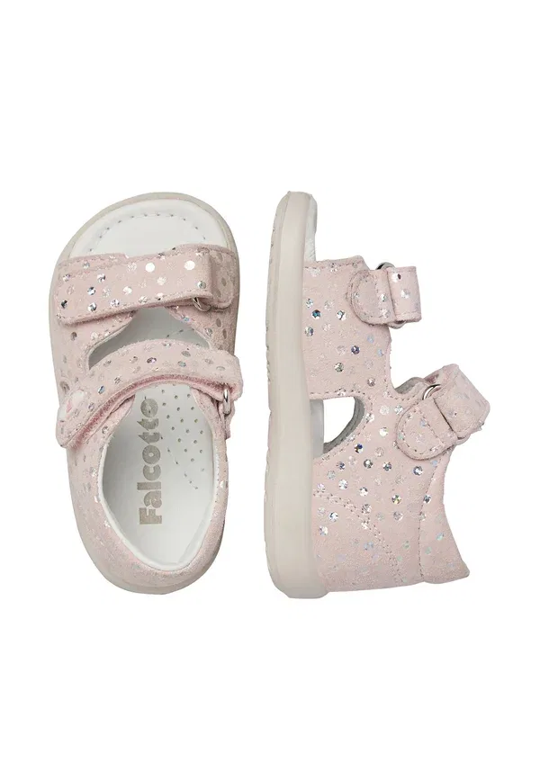 Пинетки New river baby shoes Falcotto, розовый — фото 3