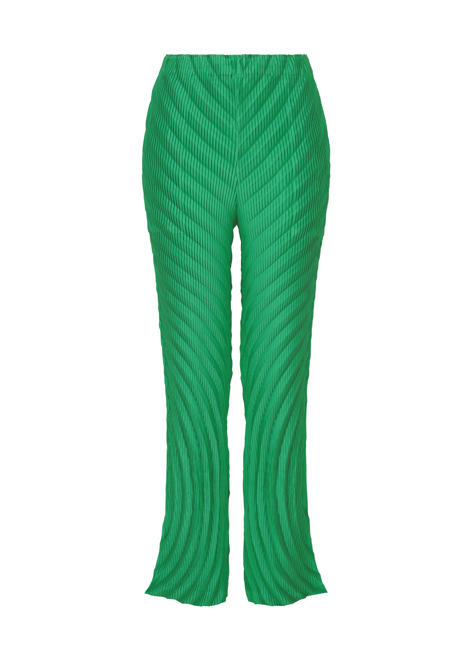 

Брюки nuance pleats solid Issey Miyake, зеленый