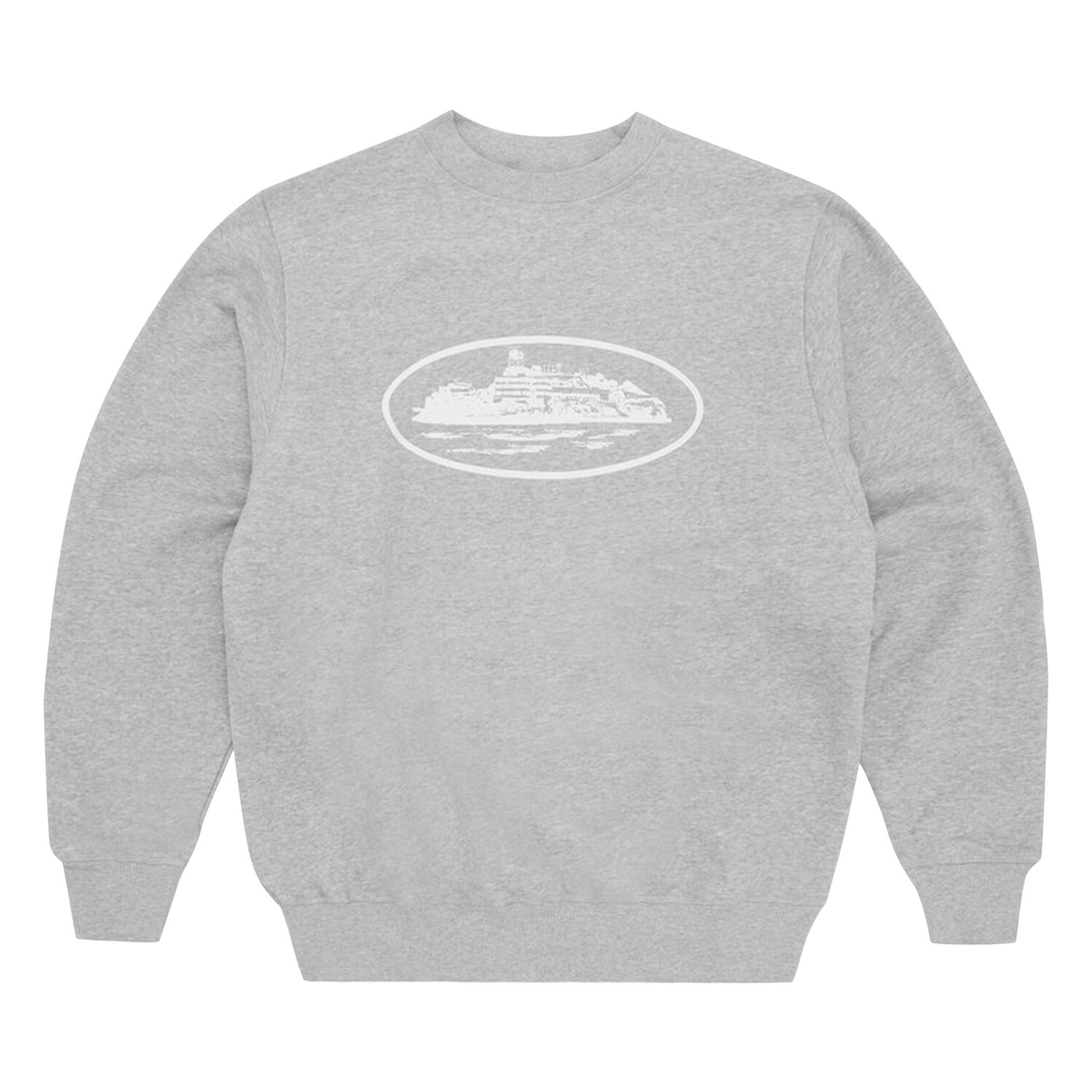 

Толстовка Corteiz OG Alcatraz Heather Grey