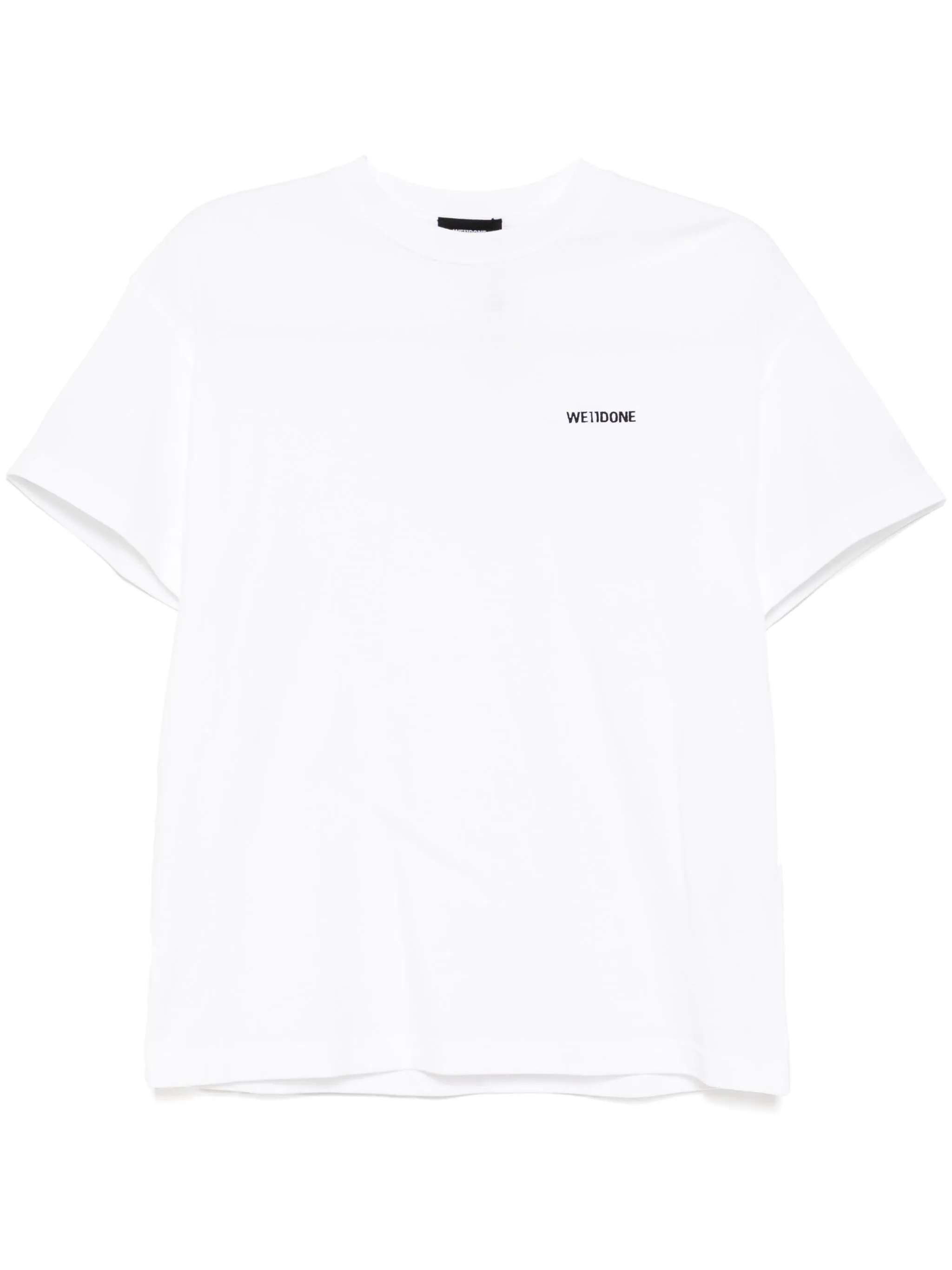 

Футболка с вышитым логотипом We11Done, белый