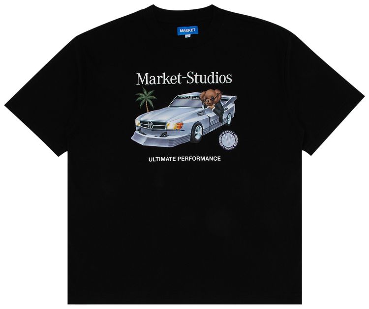 

Футболка Market Des Bear T-Shirt 'Black', черный