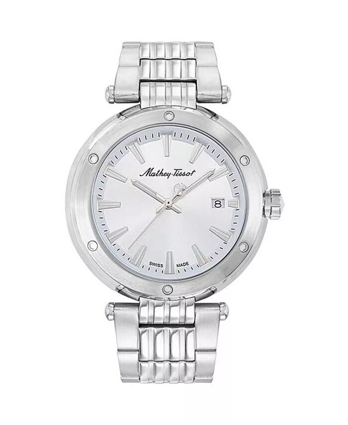 

Мужские часы Нептун с серебряным циферблатом - H912AI Mathey Tissot