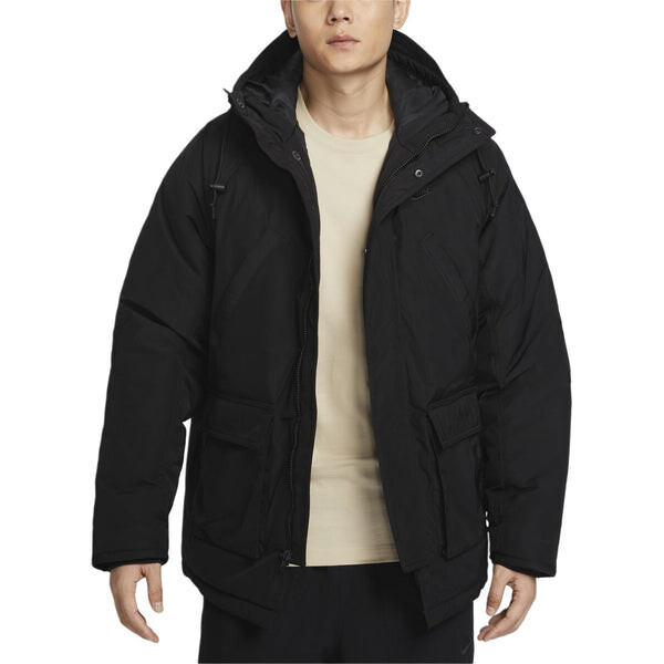 Куртка club therma-fit jacket 'black' Nike, черный — фото 2