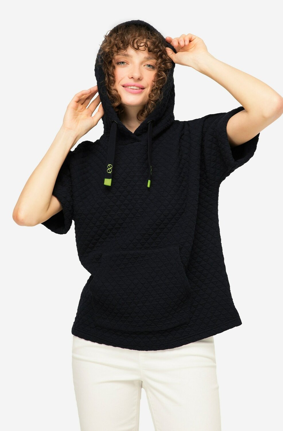 

Толстовка JACQUARD, KAPUZE, KÄNGURUTASCHE, OEKO-TEX LAURASØN, цвет marine