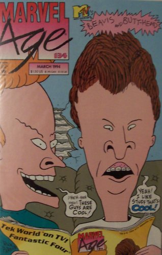 

Marvel Age #134: Beavis and Butt-Head (Vol. 1, No. 134, March 1994) (Marvel Comics)