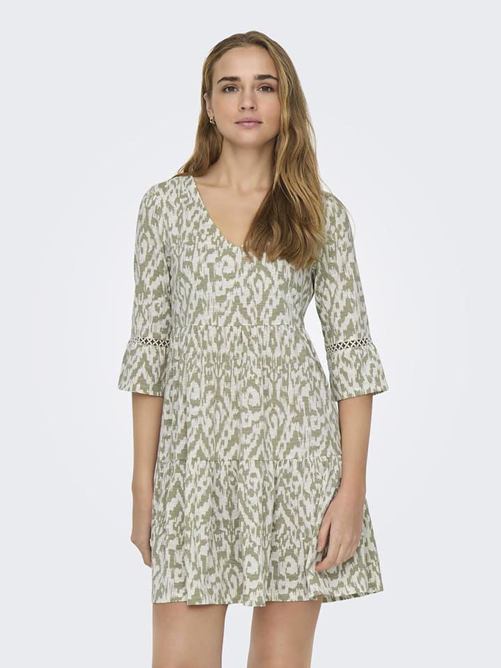 

Короткое платье JDY, цвет weiß/taupe
