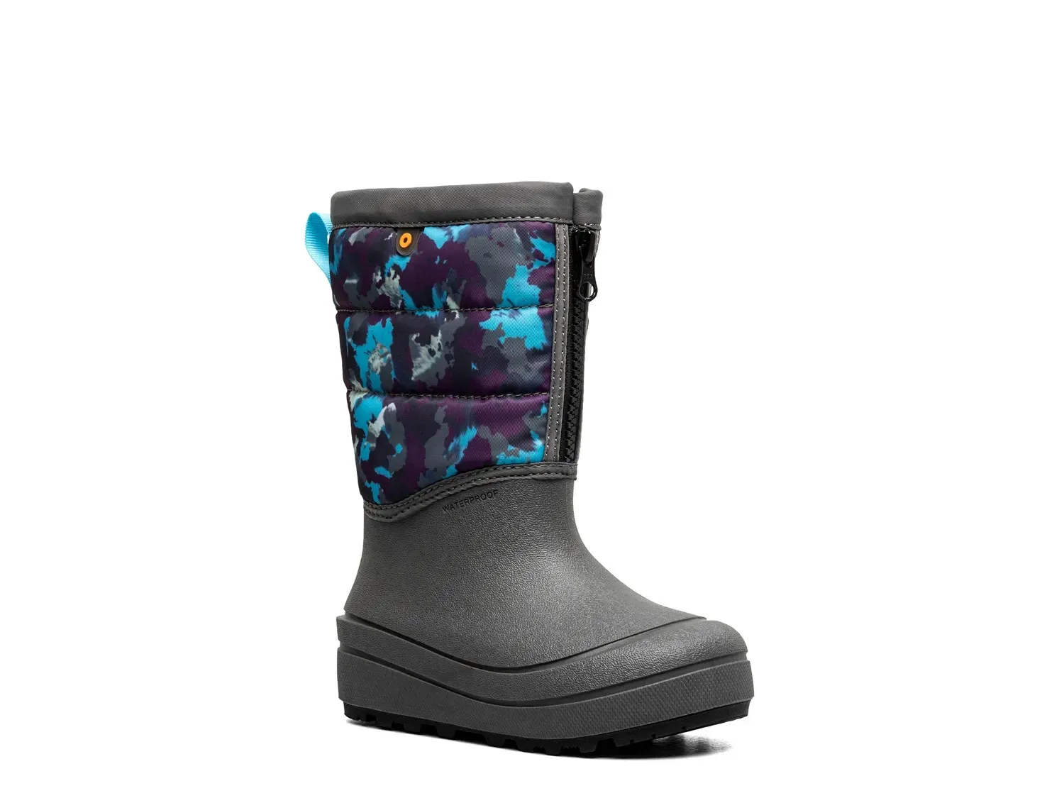 

Ботинки Bogs Snow Shell Zip Snow Boot - детские, серые, камуфляжный принт