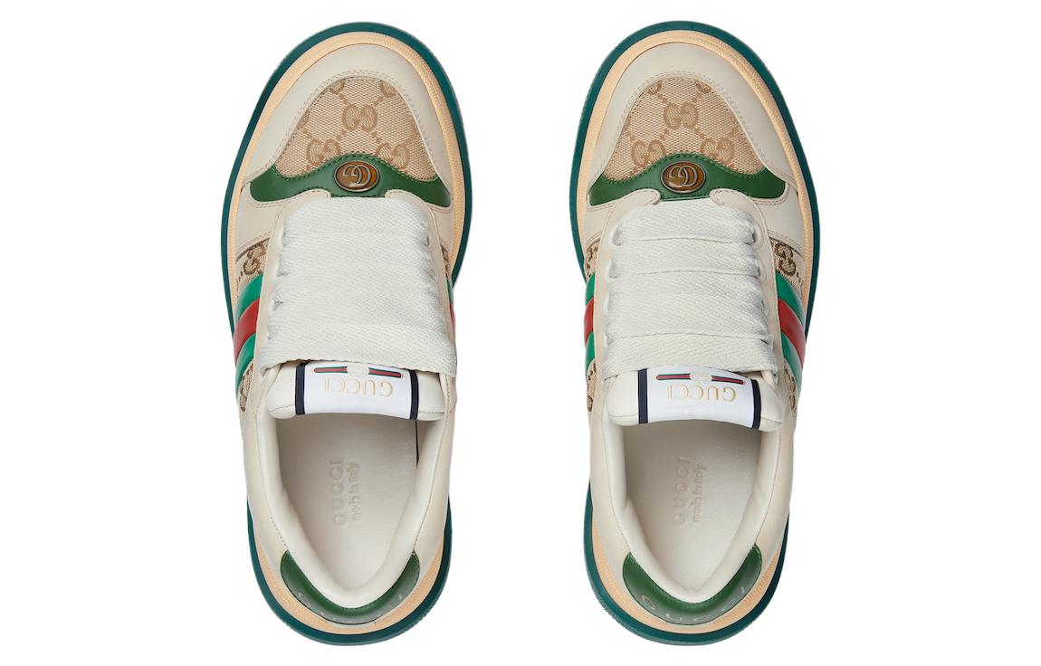Женская футболка 'GG Motif Beige Green' Женская GUCCI — фото 3