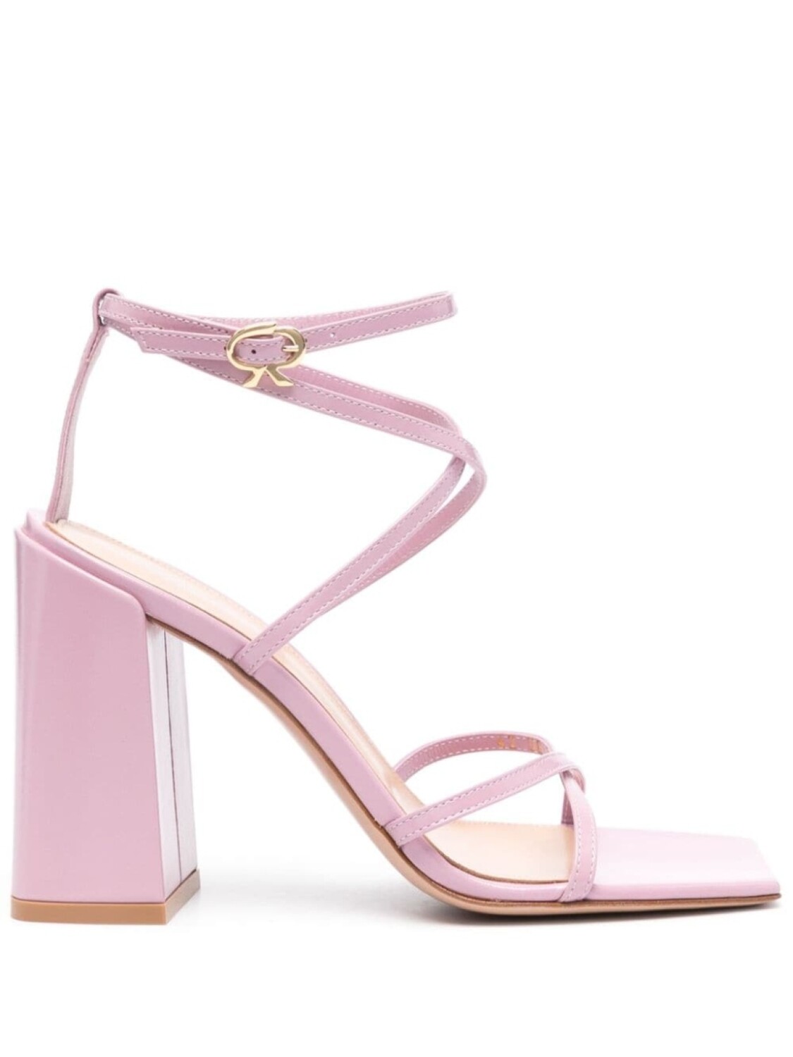 Gianvito Rossi босоножки Nuit 90, розовый
