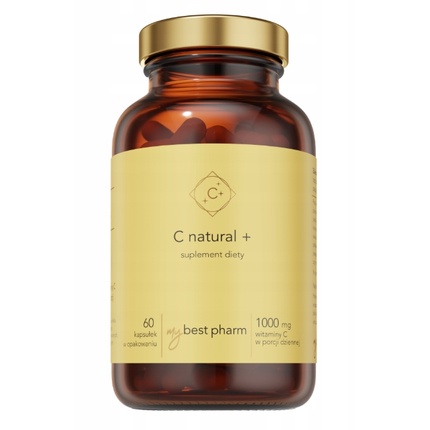 

C Natural+ Витамин C, добавка, 60 капсул Mybest