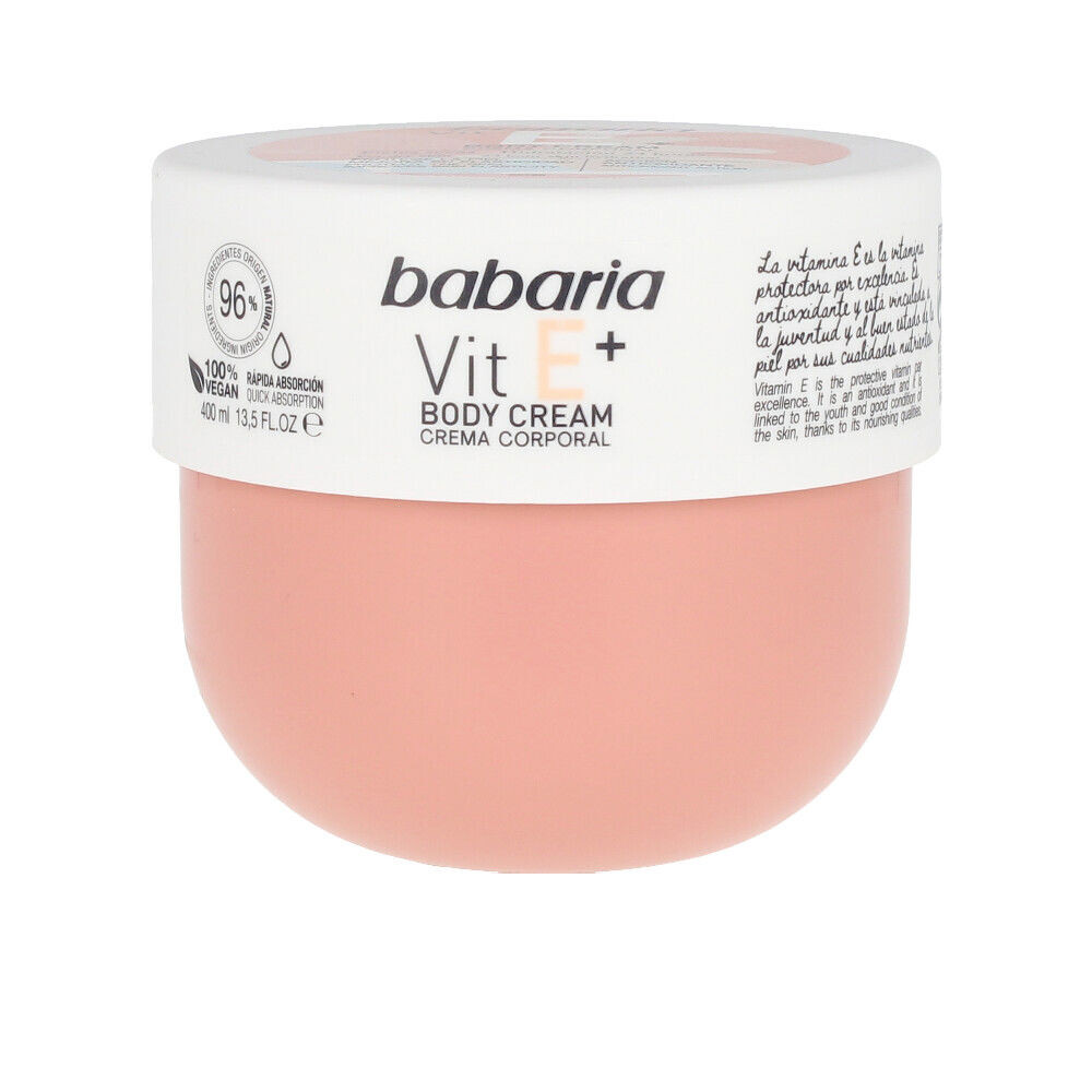 

Увлажняющий крем для тела Vitamin E+ Crema Corporal Babaria, 400 мл