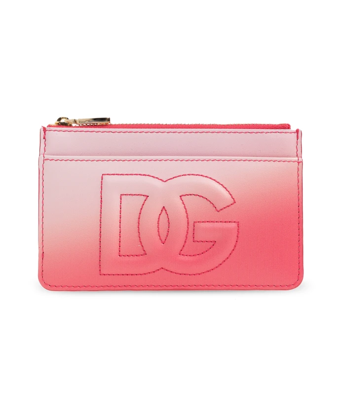 

Кожаный кошелек Dolce & Gabbana, розовый