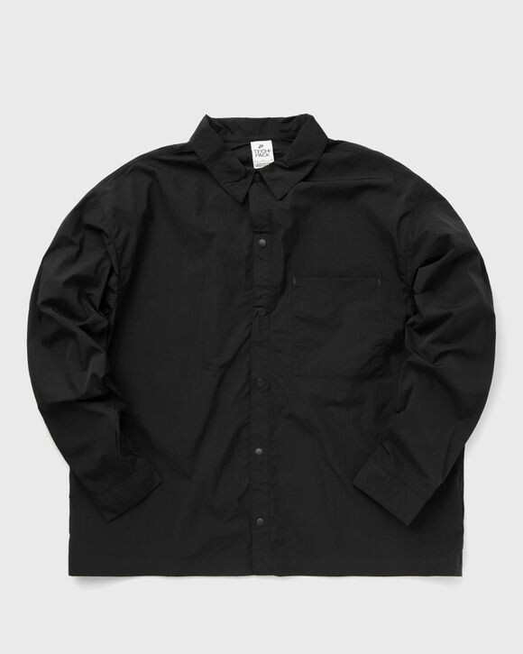 

Рубашка Nike Tech Pack Woven Long-Sleeve Shirt, цвет black/black/black