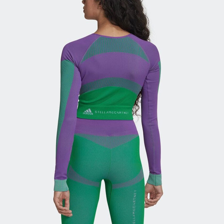 Укороченный топ Stella Mccartney X для женщин, разноцветный Adidas — фото 4
