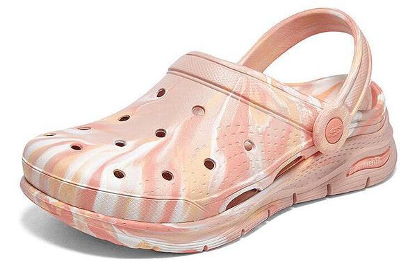 Сандалии foamies arch fit 'pink marble' Skechers, розовый — фото 3