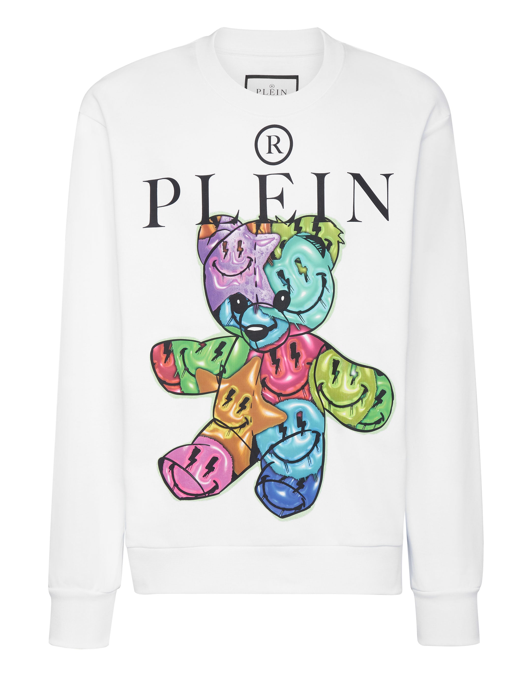 

Толстовка с круглым вырезом Teddy Bear PHILIPP PLEIN, белый