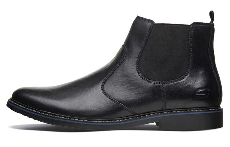 BREGMAN Chelsea Boot Men Black Skechers