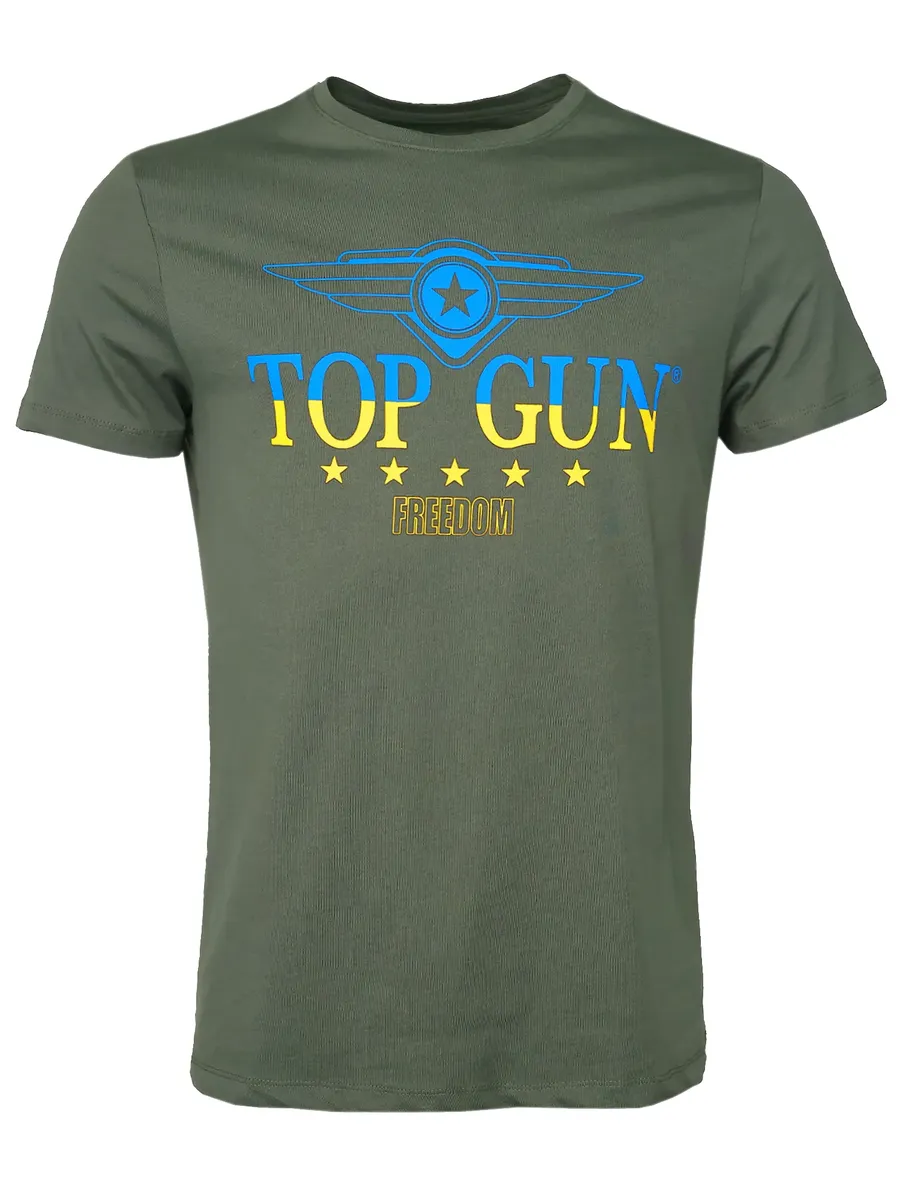 

Футболка TOP GUN "TG22011", оливковый
