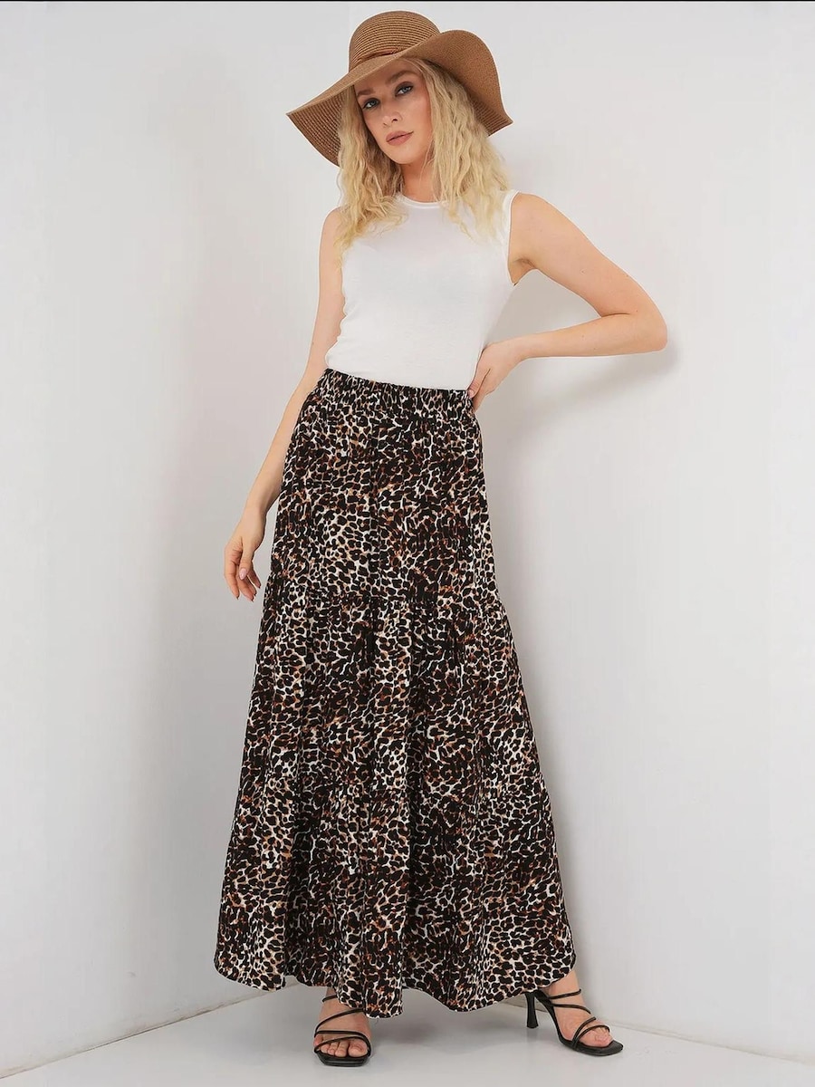 

Юбка Bigdart, каштаново-коричневый/черный