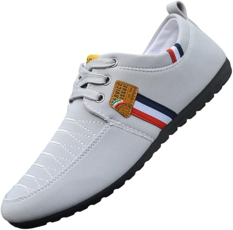 

Мужские легкие повседневные кроссовки с низким верхом, подходят для любого сезона, для прогулок на улице и путешествий Hoalox, серый