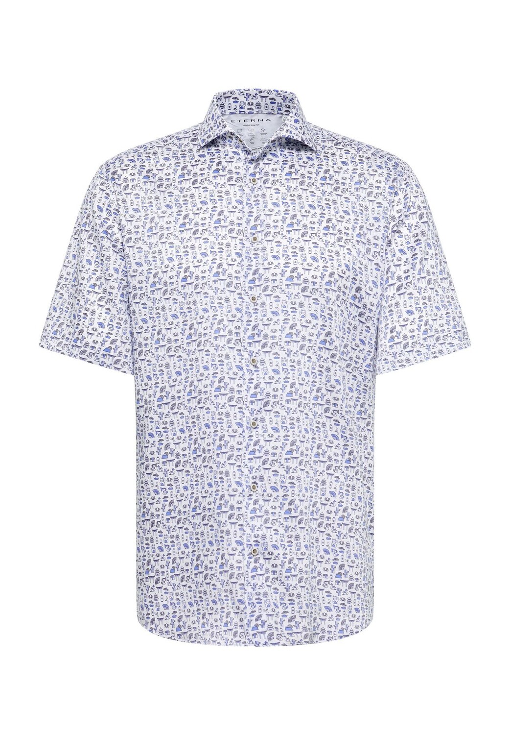 

Рубашка Performance MODERN FIT ETERNA, синий
