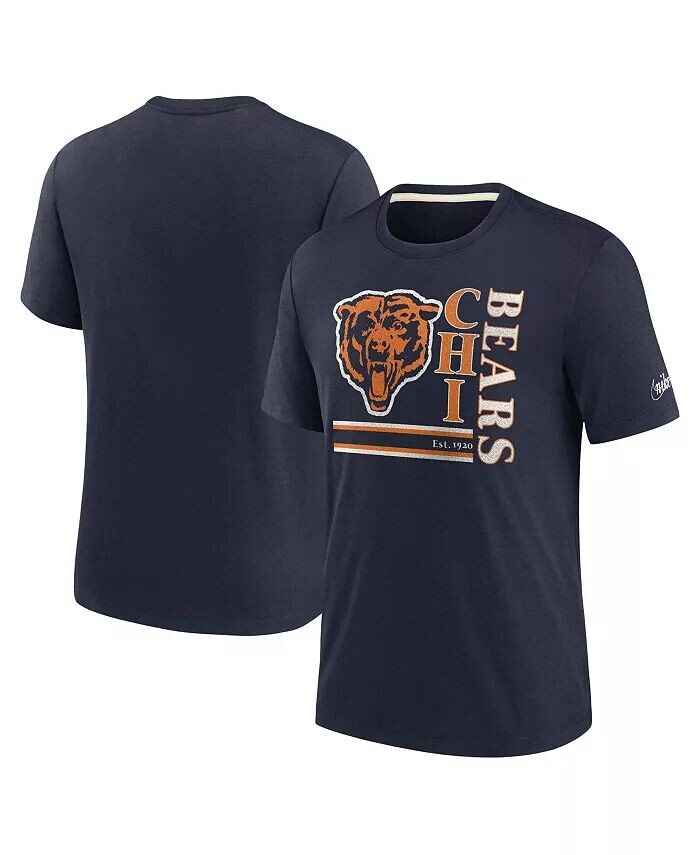 

Футболка мужская темно-синяя с логотипом Chicago Bears из трехслойной ткани Nike