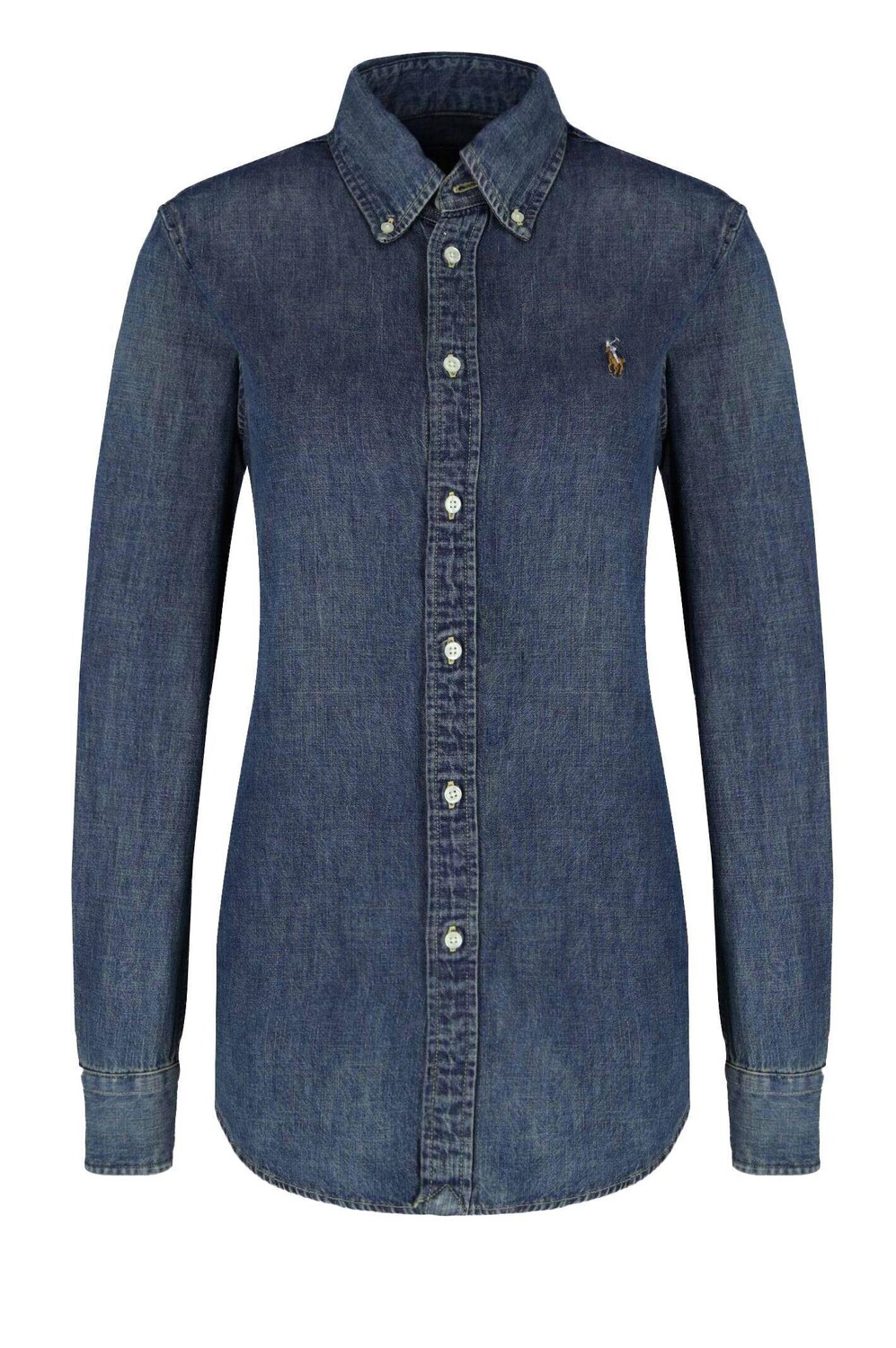 

Рубашка POLO RALPH LAUREN regular fit, темно-синий