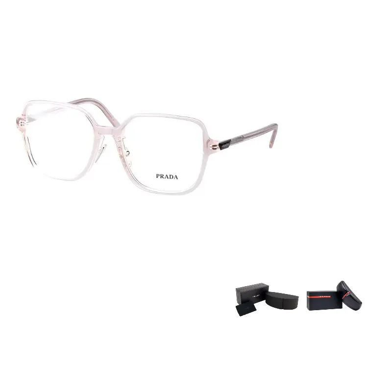 

PRADA Квадратная оправа для очков унисекс розовая, Pink