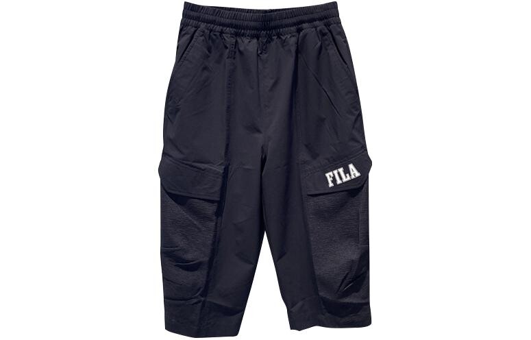 

Детские трикотажные спортивные штаны FILA, цвет Black