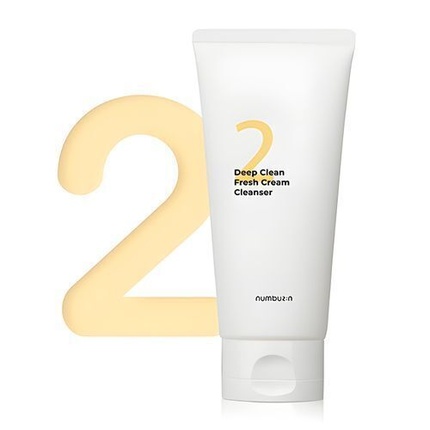 

No.2 Очищающий крем Deep Clean Fresh 120 мл 4,05 унции Numbuzin