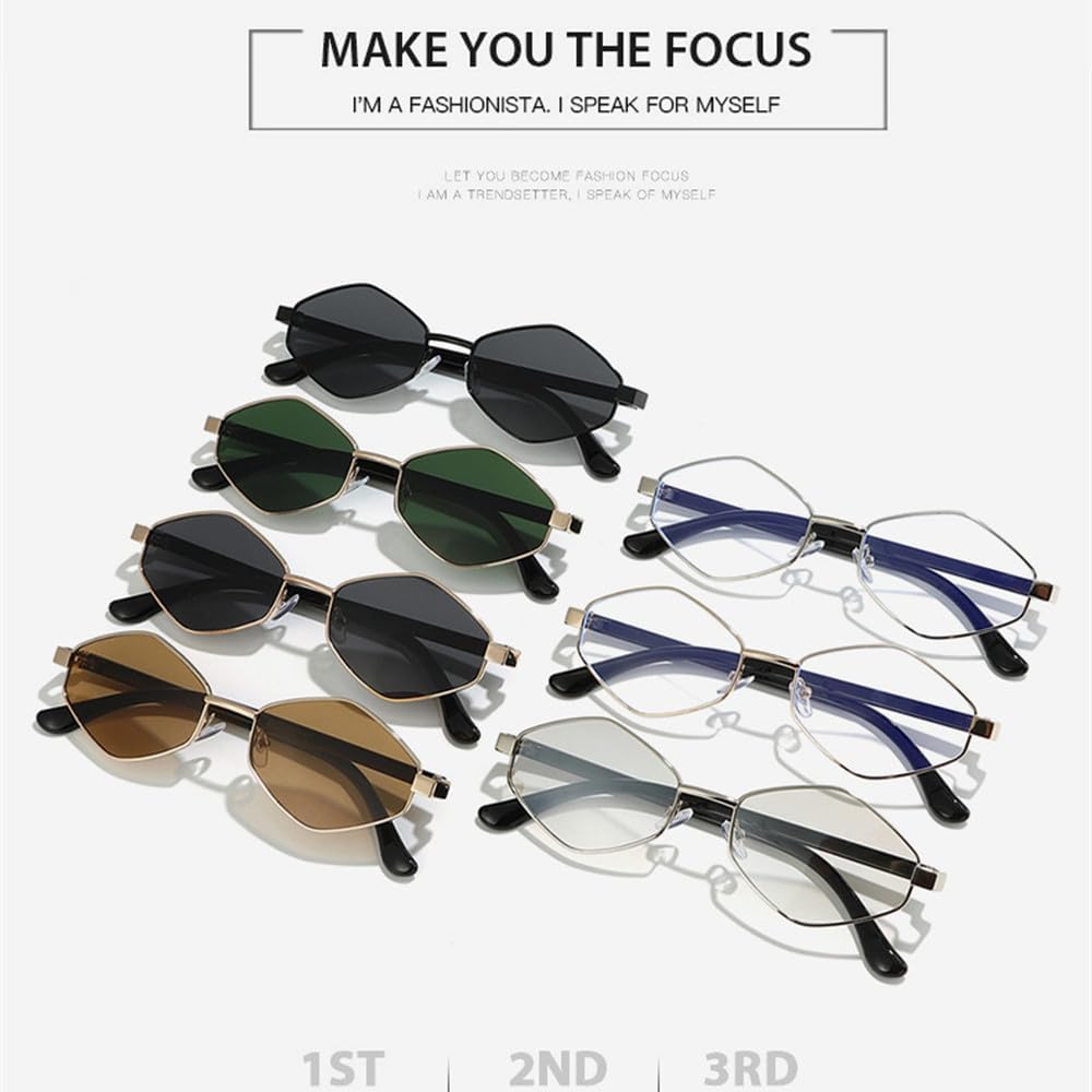 

Панк-солнцезащитные очки для женщин, роскошные винтажные очки в маленькой оправе в стиле стимпанк для мужчин, уникальные многоугольные солнцезащитные очки, SUN1906 Generic, Leopard Brown