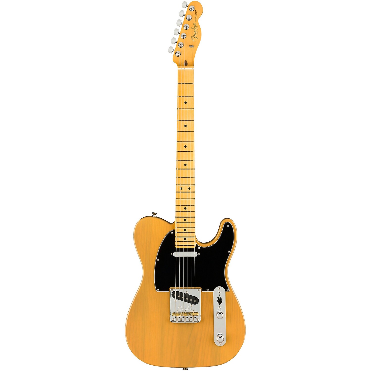 

Fender American Professional II Telecaster Кленовый гриф Электрогитара Butterscotch Blonde