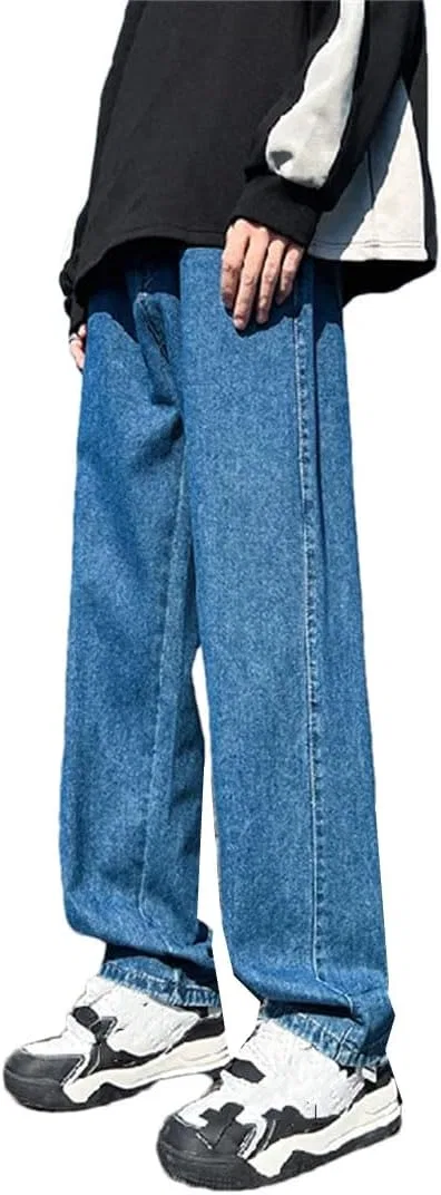 Джинсы прямые свободные Men's Extend, Dark Blue