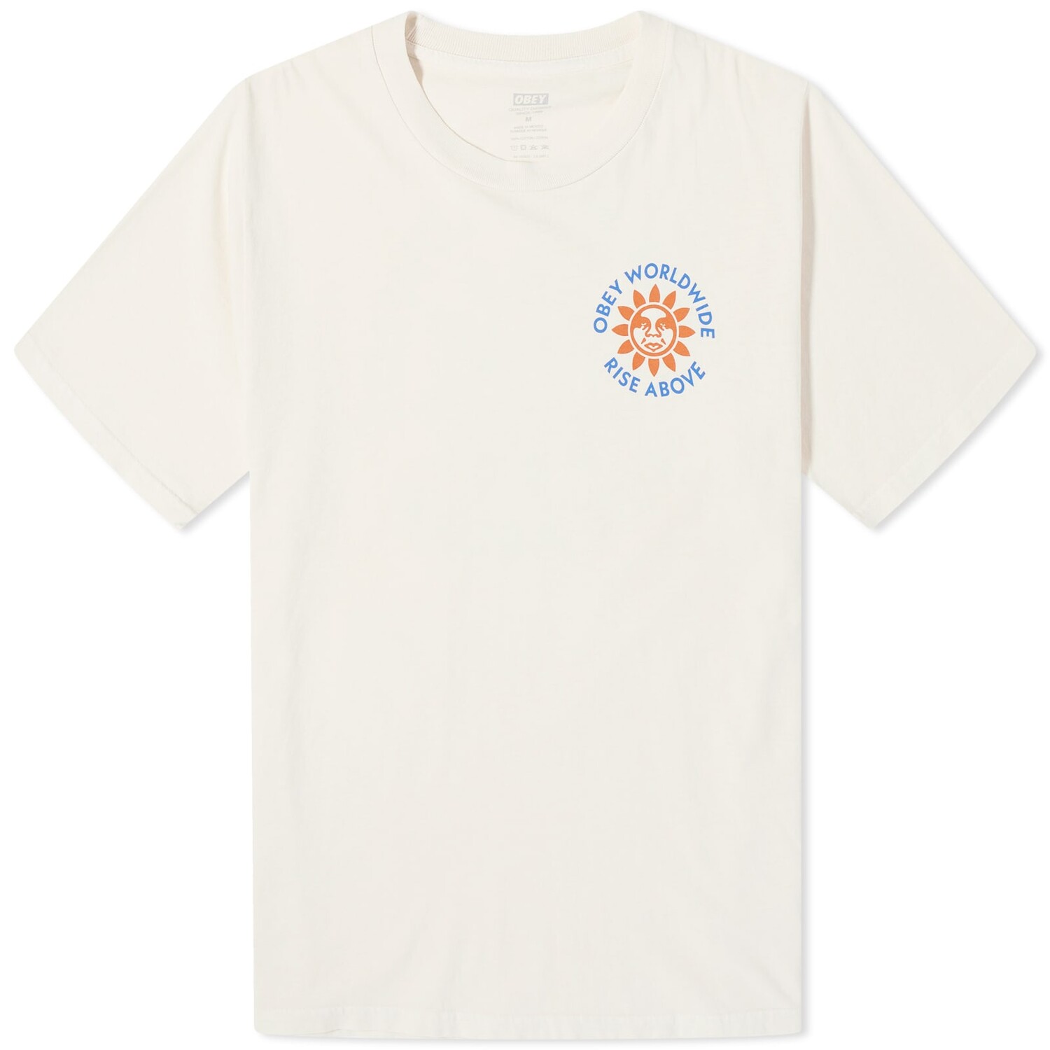 

Футболка Obey Rise Above T-Shirt, цвет Pigment Sago
