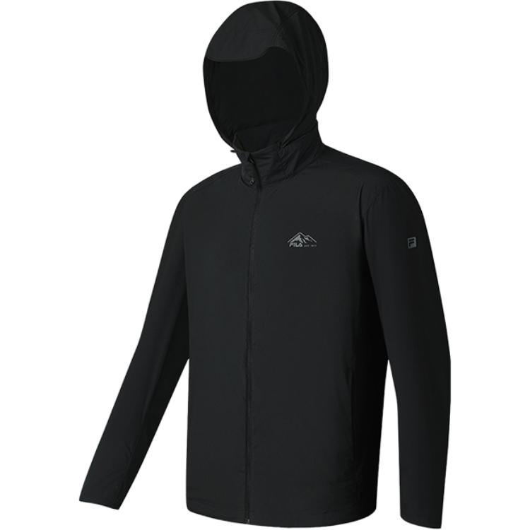 

FILA Фитнес куртка мужская черная, Jet Black-BK