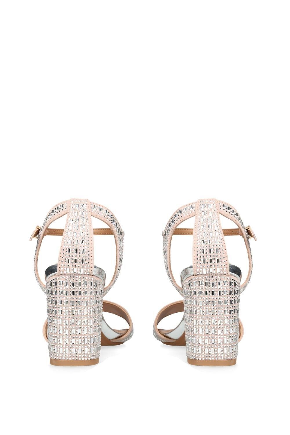 Сандалии Fleur Bling KG Kurt Geiger, серебро — фото 3